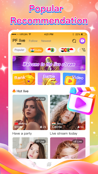 PF Live app
